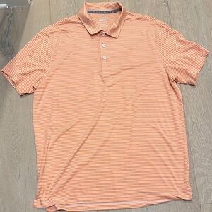 Puma Men's Orange Polo Shirt
